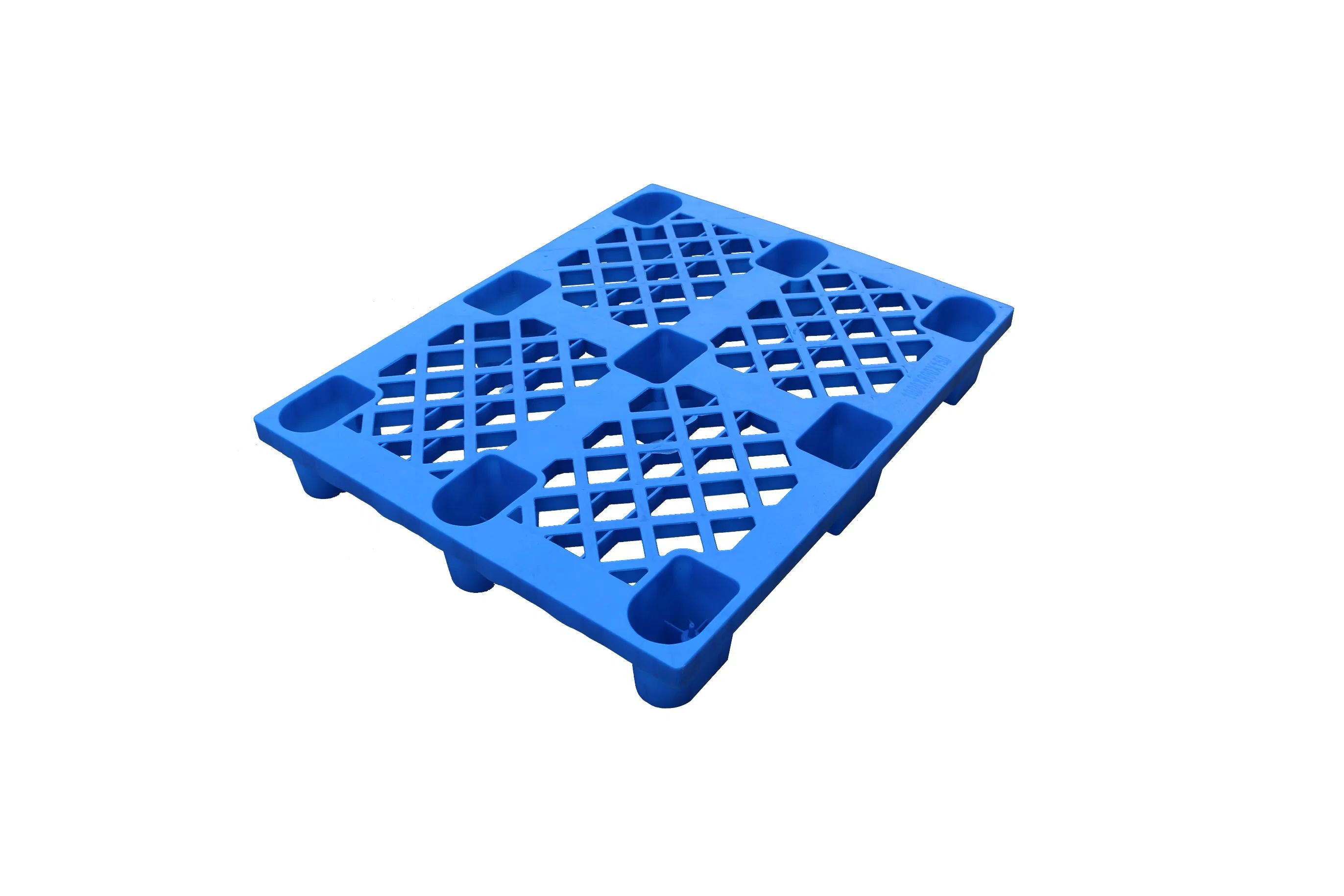 HDPE 1008 Gitteroberfläche Neun-Läufer Kunststoffpalette
