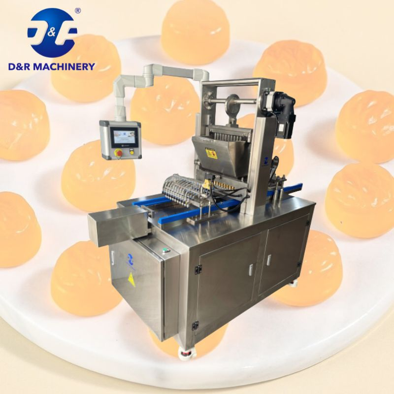 Mini Small Lab Confectionery Hard Soft Jelly Gummy Candy Depositor Making Machine
