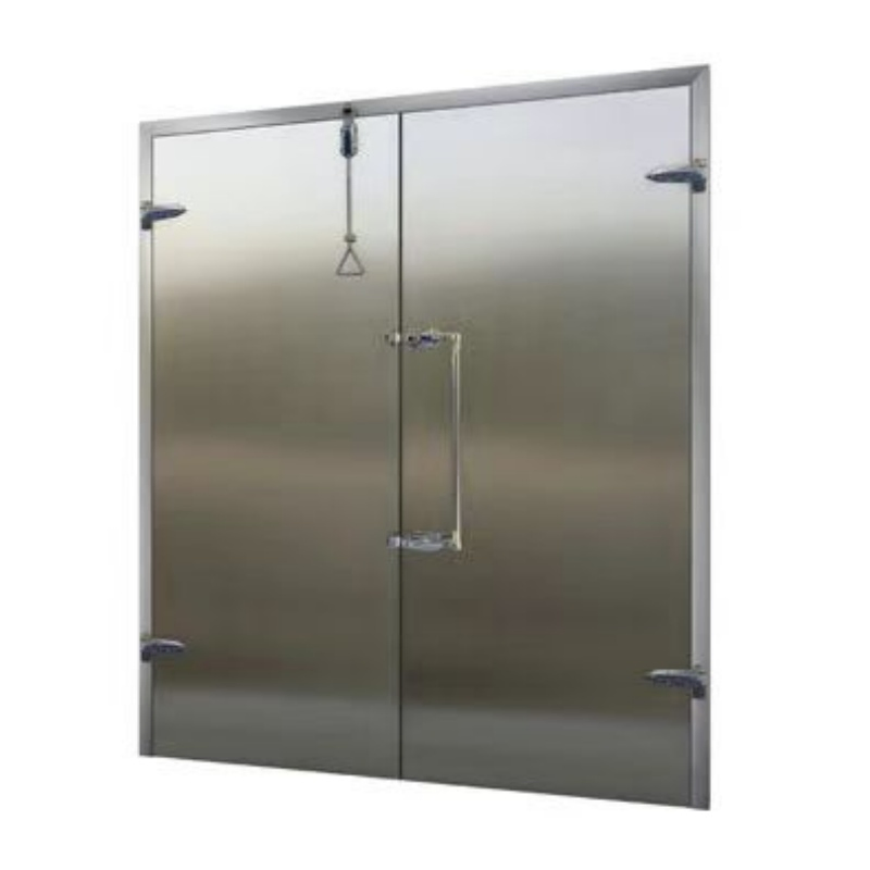 Porte de chambre froide Portes de garage à charnières latérales Charnière en acier inoxydable Porte coulissante