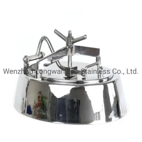 Sanitary Grade Stainless Steel Inner Open Oval Tank Manway