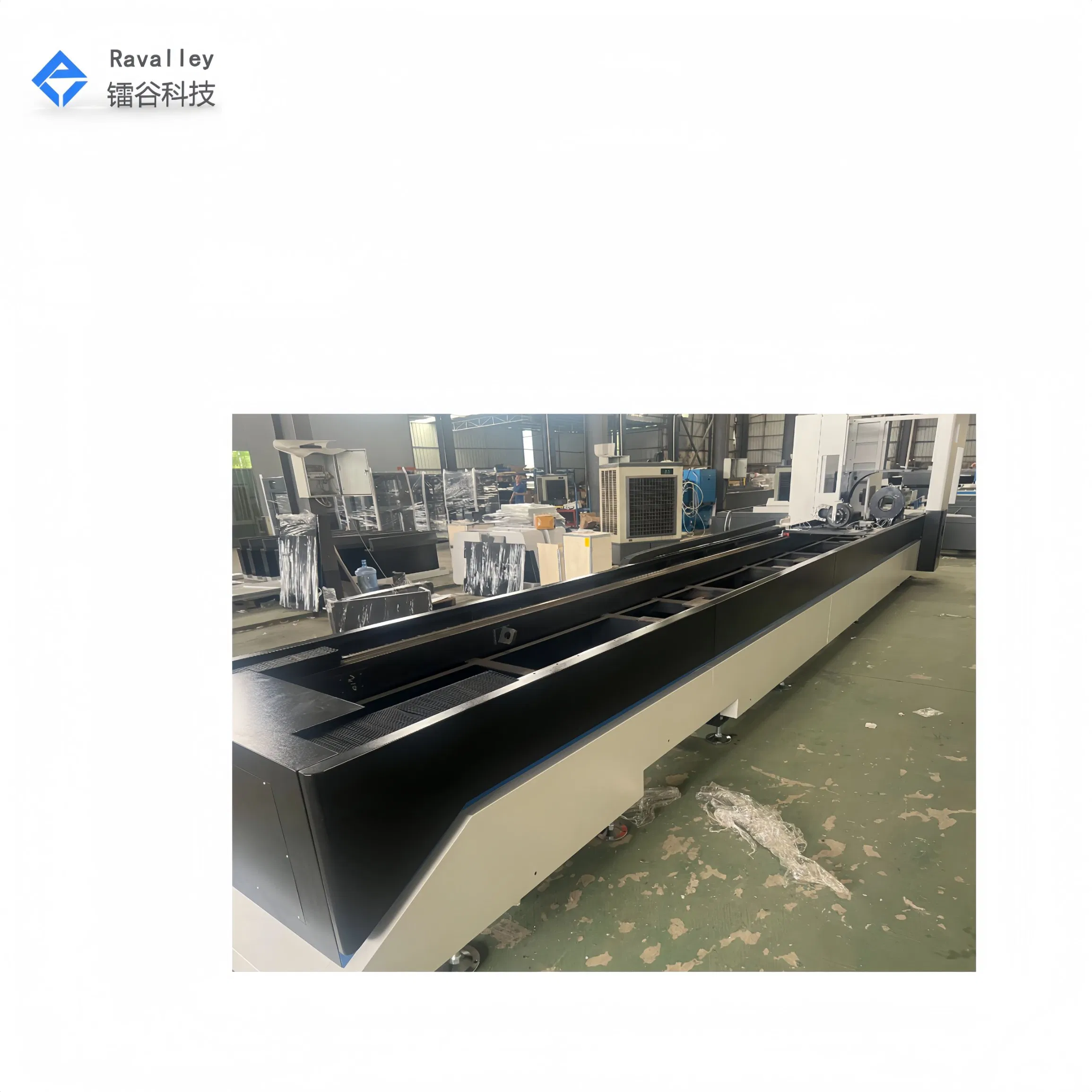 Professional Tube Laser Cutting Machine 6000W for Stainless Steel Carbon Steel Mild Steel Iron Tube