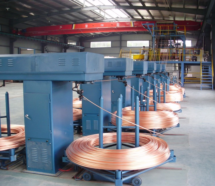 Hochleistungs-Kupferstab-Gießmaschine 8-32mm für die Industrie