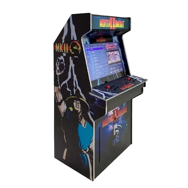 Machine d'arcade de combat verticale à pièces Mortal Kombat