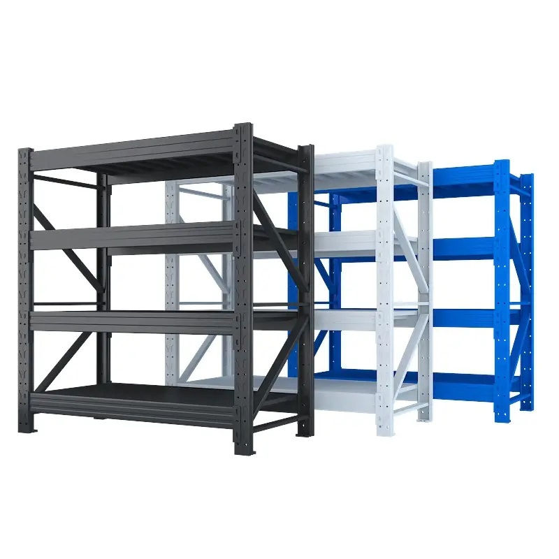 Sturdy Cheap Metal Shelf and Industrial Storage Racks and Shelving Units for Warehouses