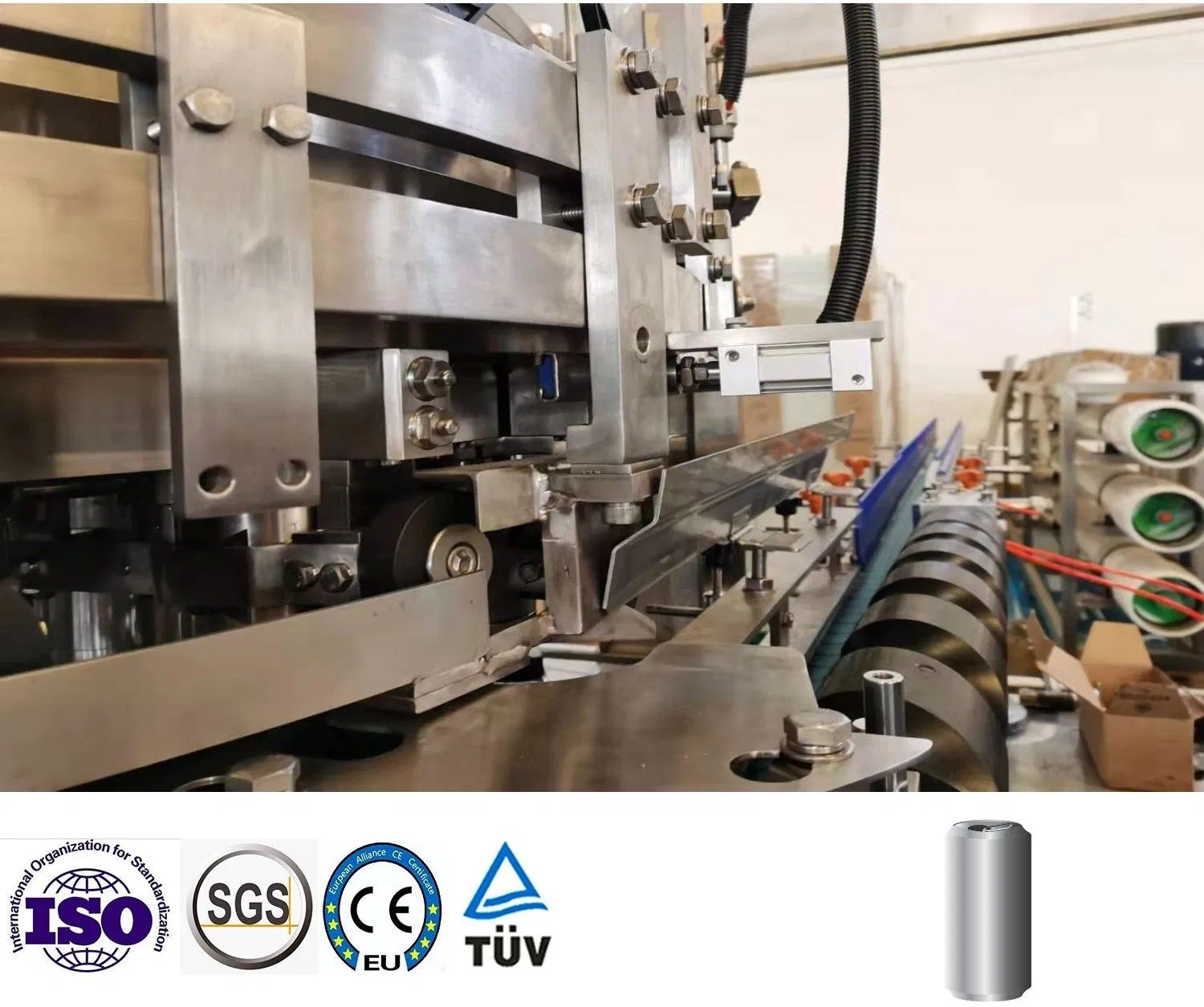 Automatic Beer Wine Soda Beverage Glass Pet Bottle Can Juice Filling Bottling Machine