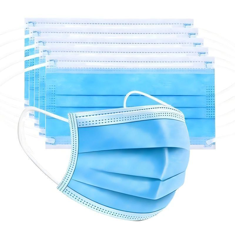 Dispsaoble 3-Ply Non-Woven Face Mask with Bfe ≥95%