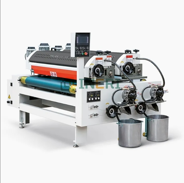 Automatic UV Varnishing Roller Coating Machine for Stainless Steel