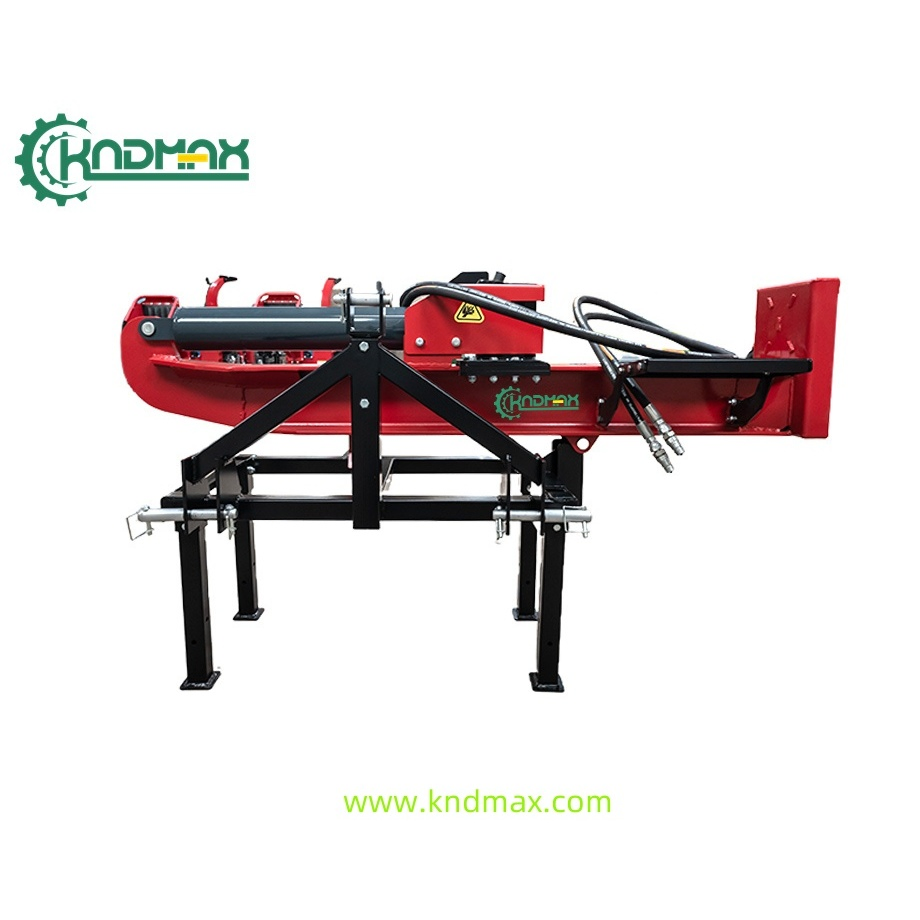 KNDMAX 3PT Tractor Montado Registro Divisor 28 Toneladas Hidráulico Madera Divisor