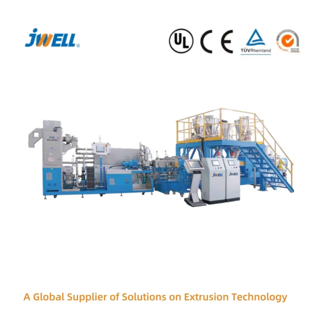 Jwell Twin Screw Extruder for PEEK, PPSU, POM, PA Modification and Granulation