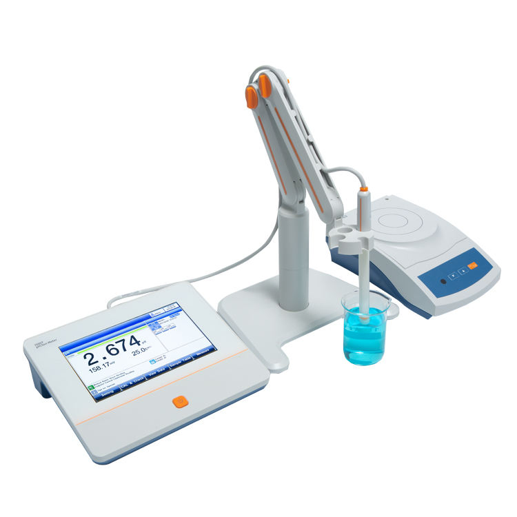 I500t Laboratory Soil pH Meter Water Quality Analyzer Salinity Resistivity Test ISE Temp Mv/ORP/Px Portable Bench Ion Meter