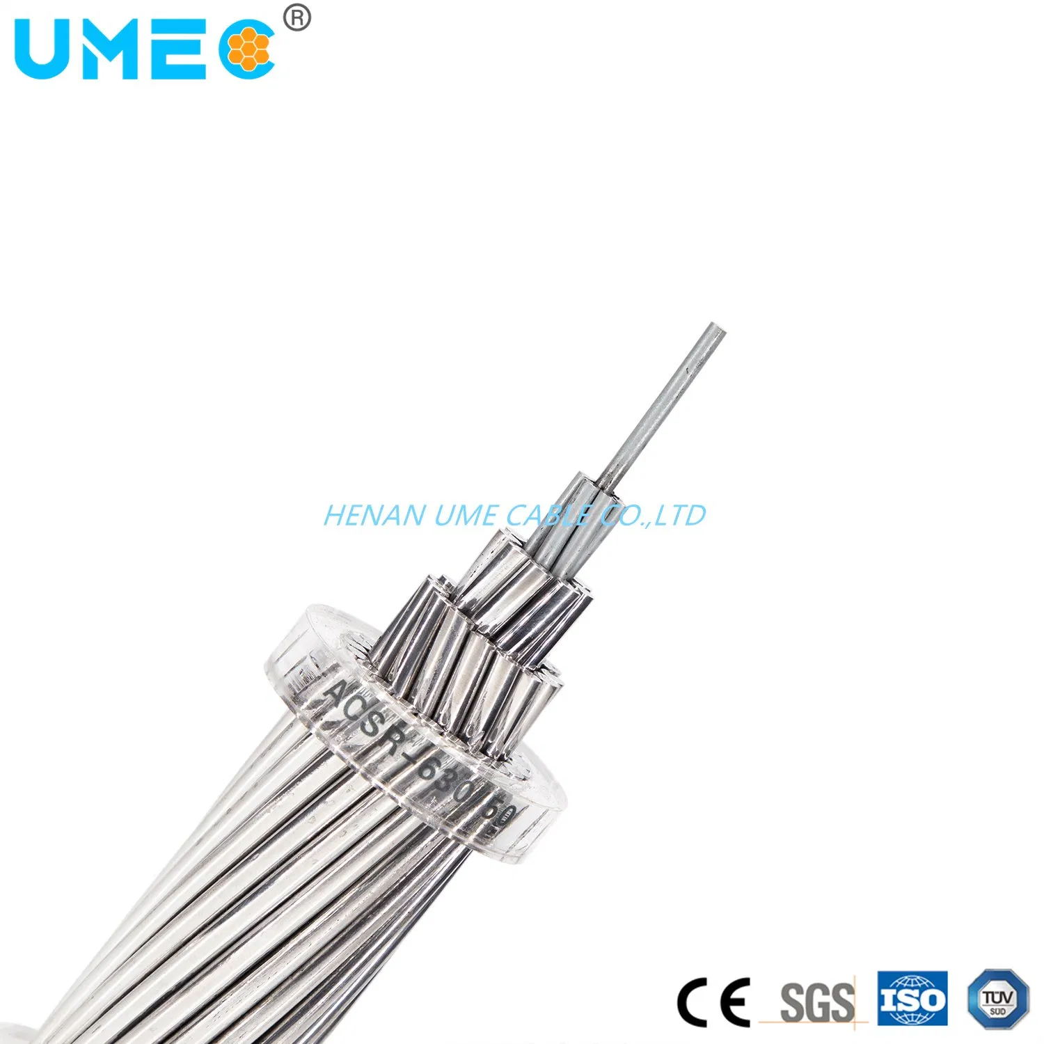 ACSR Bare Aluminum Conductor Steel Reinforced Overhead Transmission Line