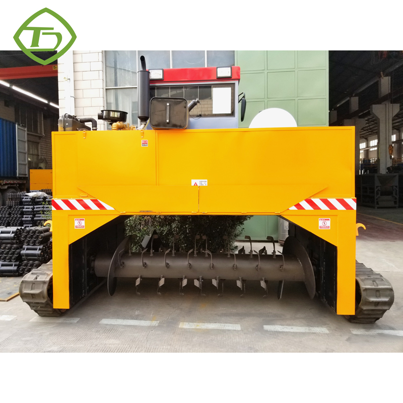Crawler Type Compost Turner Fully Automatic Farm Machinery Tractor