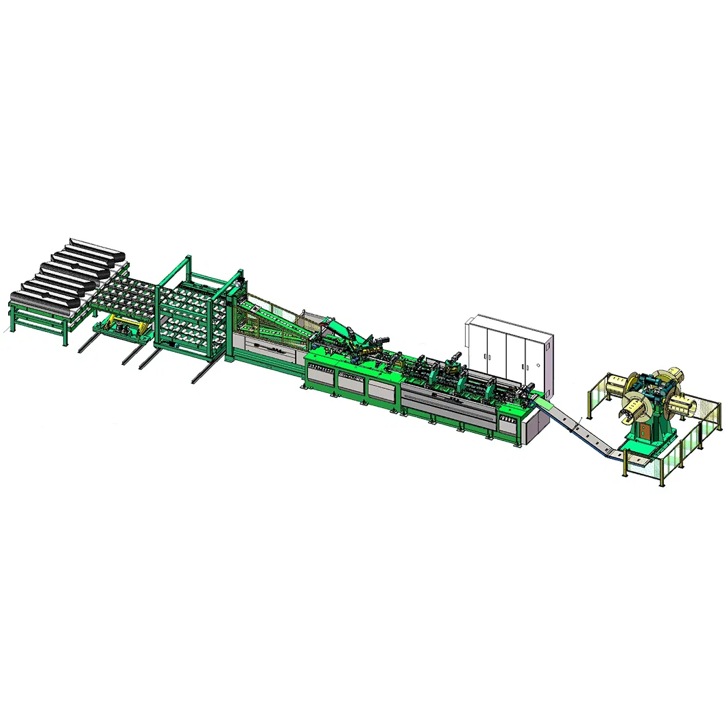 Automatische Stapelanlage für CNC-Zuschnittlinie zur Herstellung von Transformatorkernen