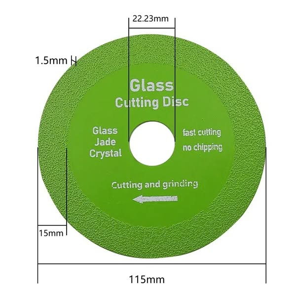 Multi Purpose Grinding Vacuum Brazed Diamond Cutting Blade