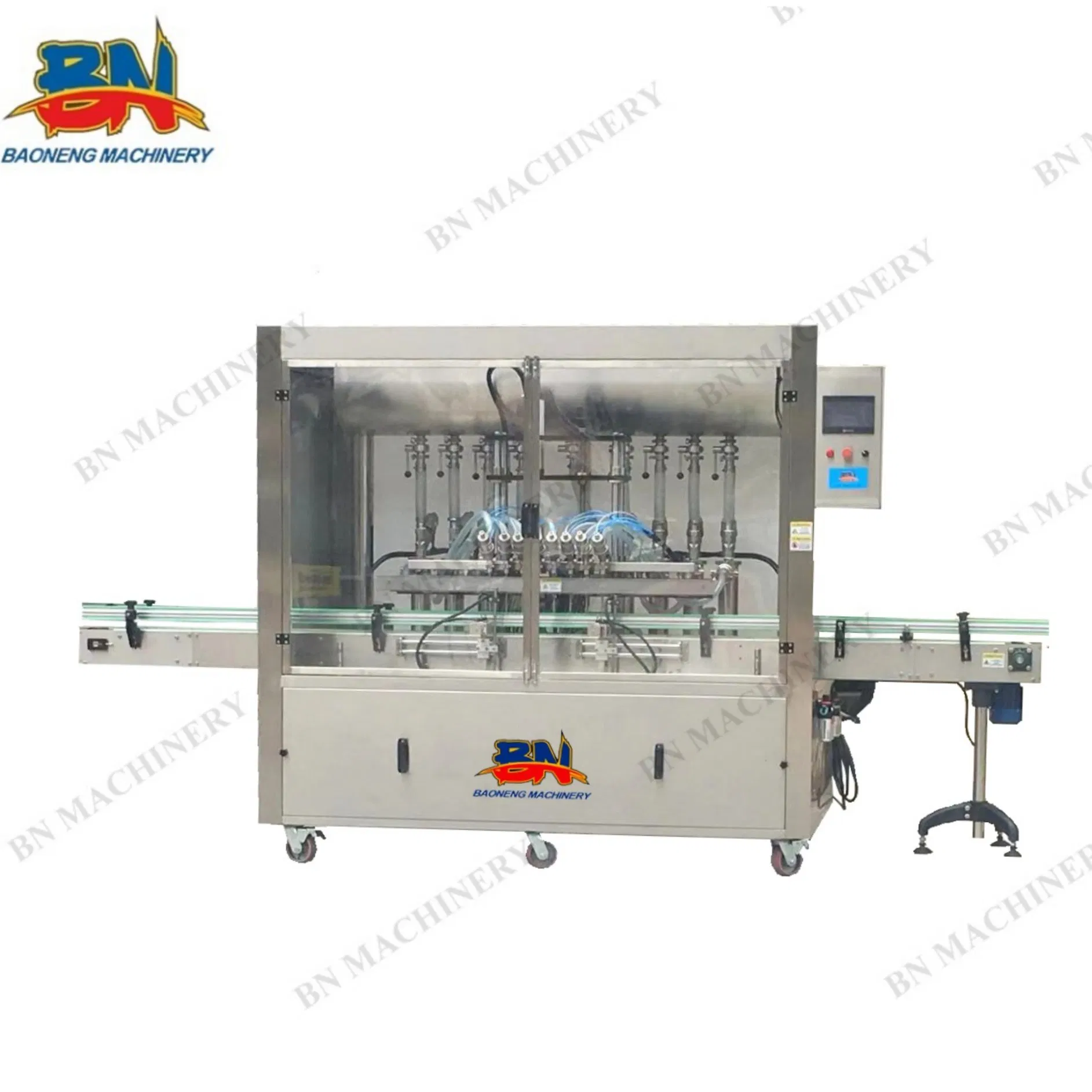 Automatic Servo-Controlled Liquid Detergent Soap Shampoo Lotion Disinfectant Filling Machine