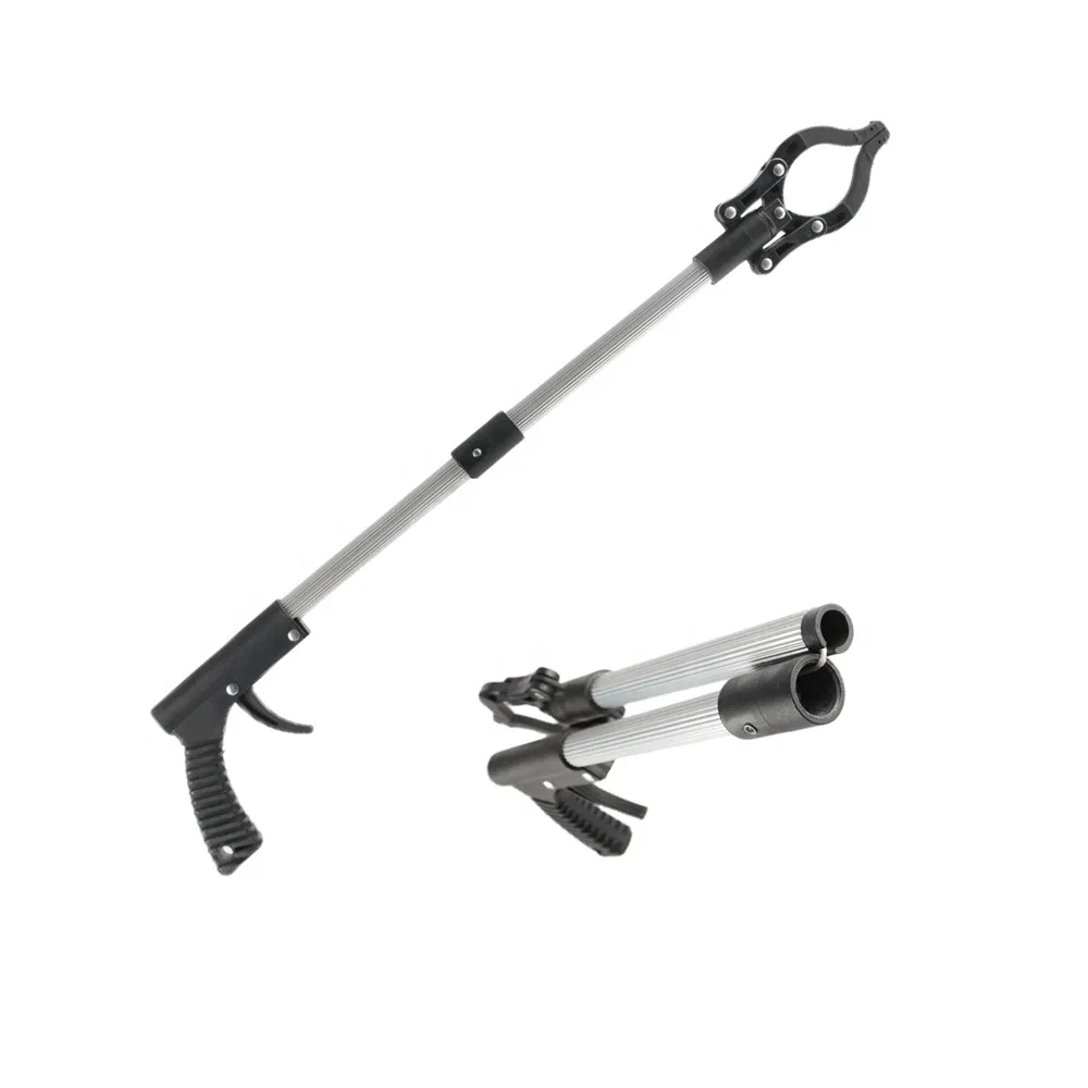 Foldable Handy Long Reach Pickers Extender Aid Stick Grabber for Disabled &amp; Adults