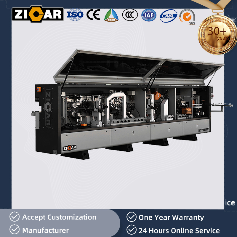 ZICAR Laminated Boards Plywood Furniture Edge Bander Corner Rounding Cabinet Edge Banding Machine