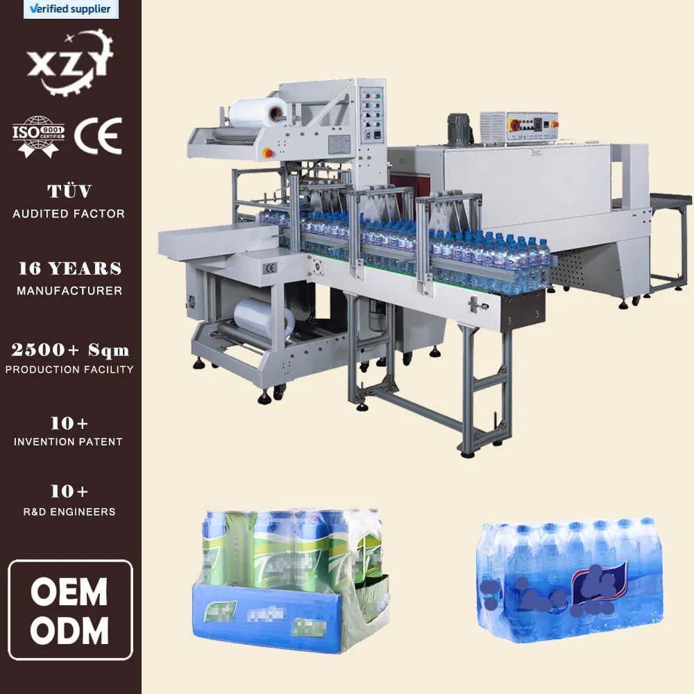 Energy-Efficient Fully Automatic Shrink Wrap System for PE/PVC/POF