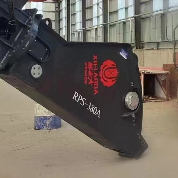 Cisaille hydraulique de démolition Runye pour excavatrice avec rotation à 360°