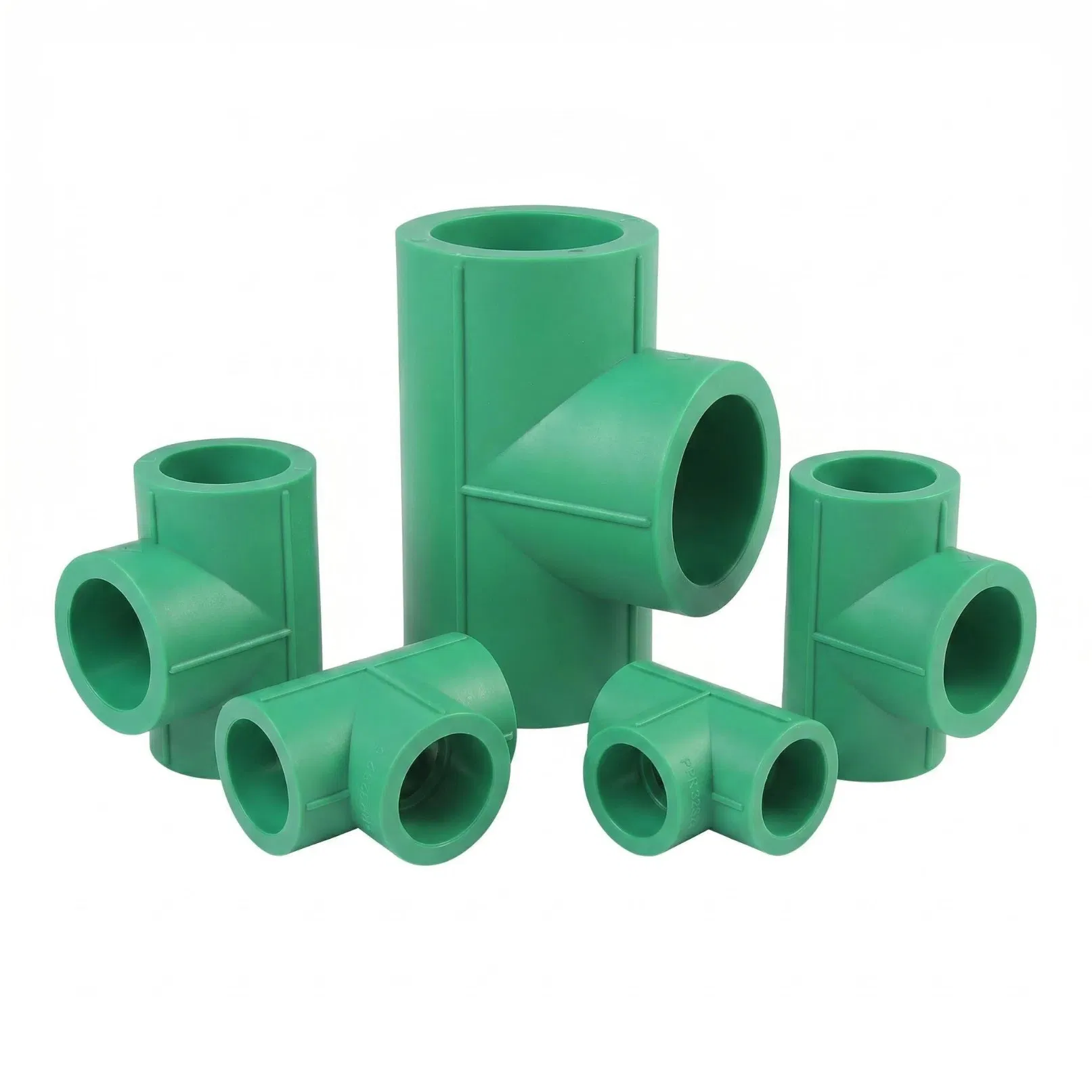 External Thread Straight Elbow Tee Fittings High Pressure Hot Coldwater Pipe Connectors