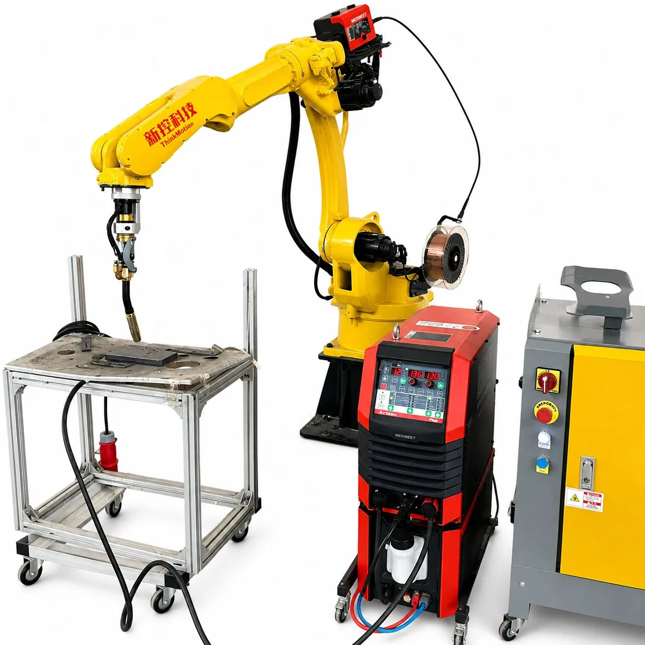 Industrial 6-Axis Long Reach Welding Robot Arm for Precision MIG Arc Welding