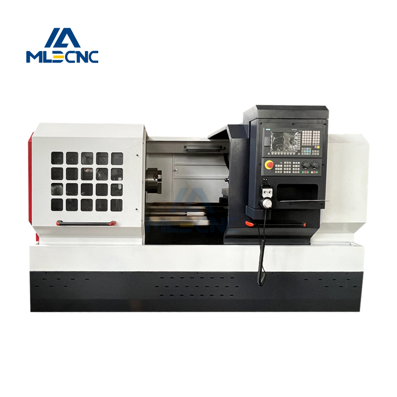 Horizontal CK6140 Automatic Feed Metal Cutting Flat Bed CNC Lathe Machine