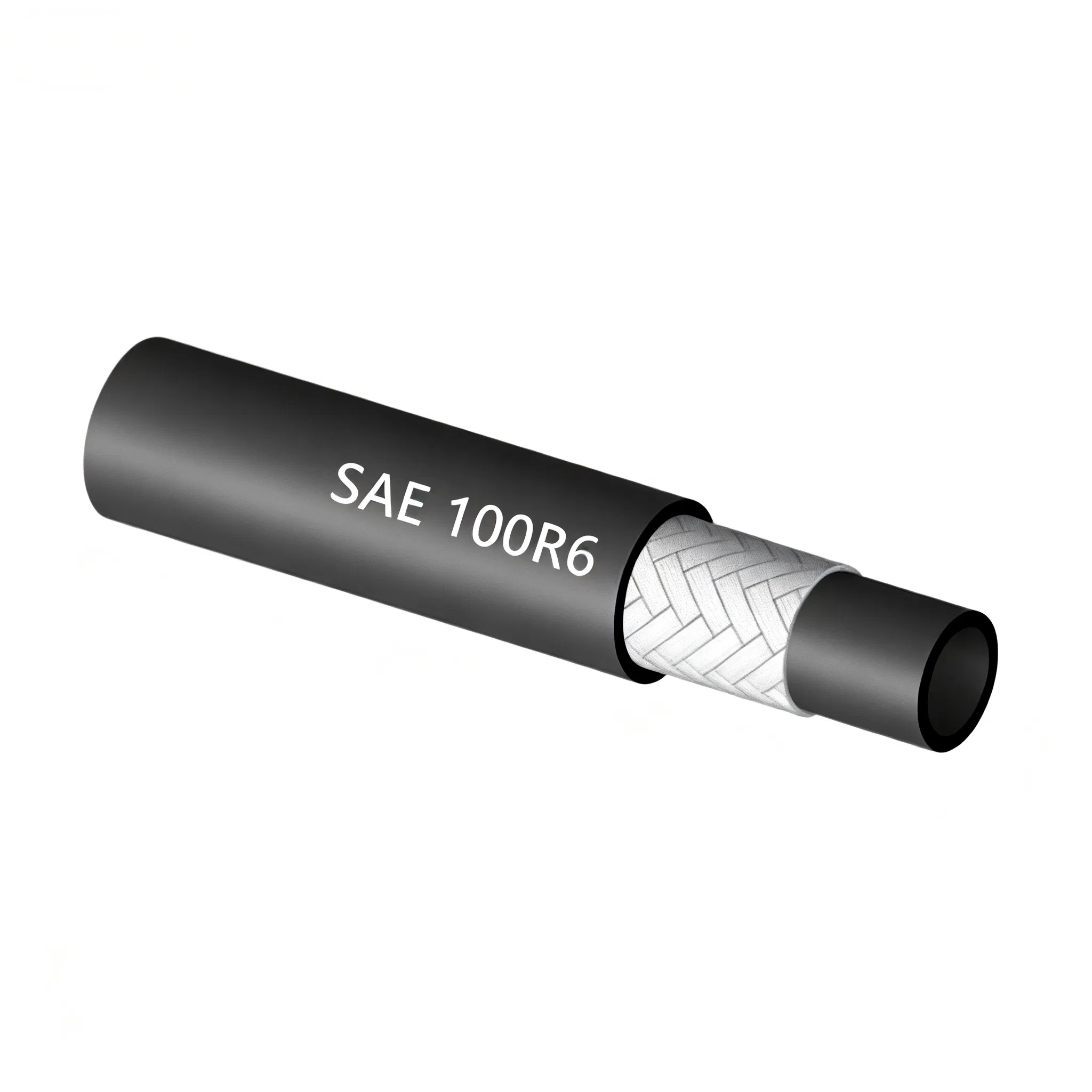 Oil-Resistant Construction Machinery SAE 100R6 Hydraulic Hose