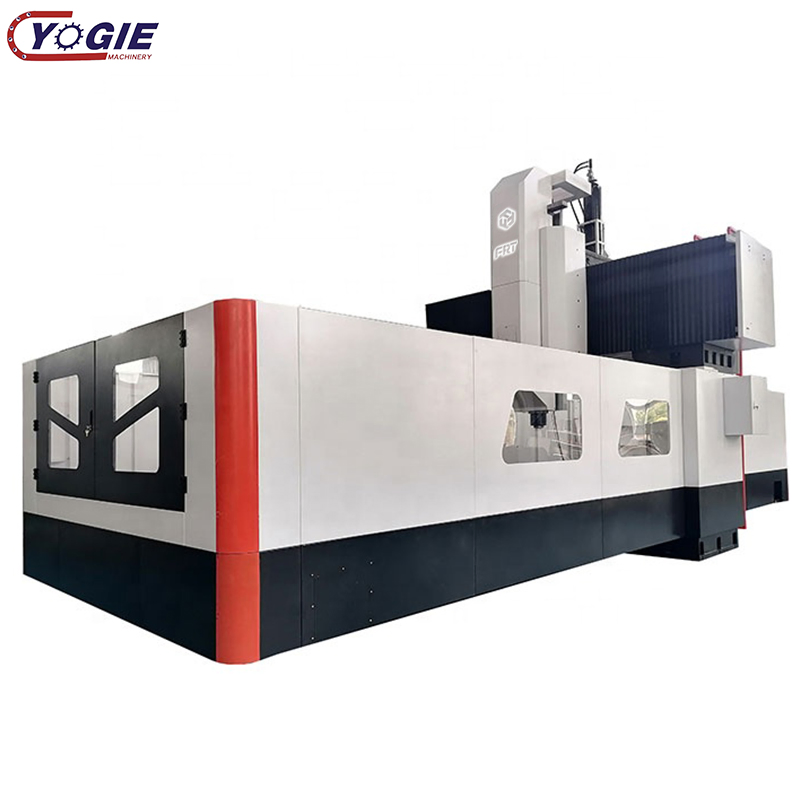 Centro di Lavoro a Portale CNC per Metalli FRT-3018B con Mandrino Fanuc BT50 ad Alta Rigidità per Lavori Pesanti