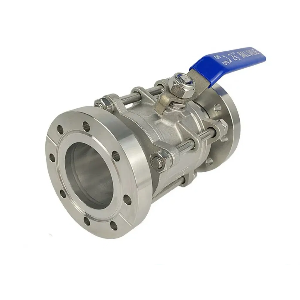 Stainless Steel Vacuum Ball Valve CF16-CF100