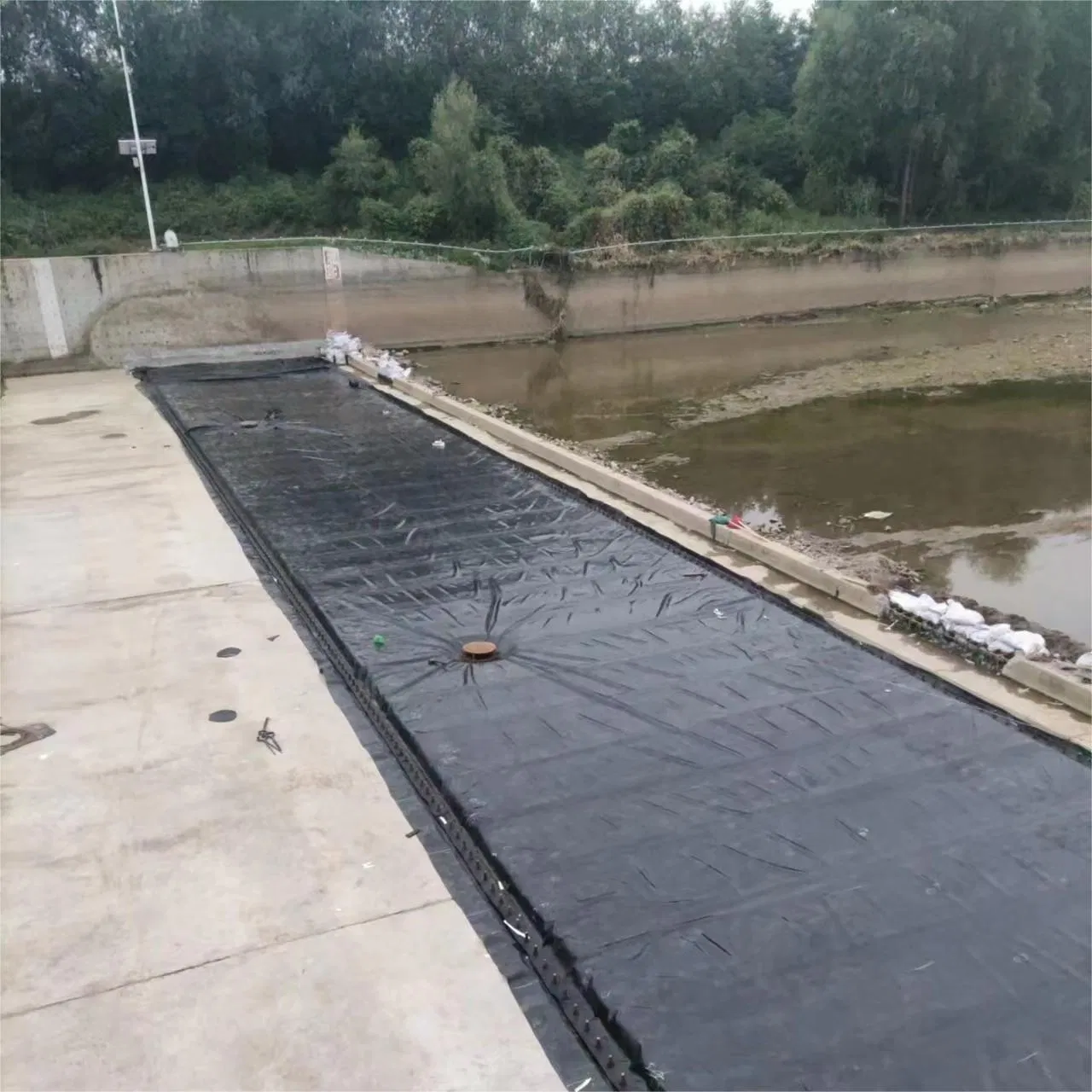 Air Inflatable Rubber River Water Dam for Water Conservancy Project