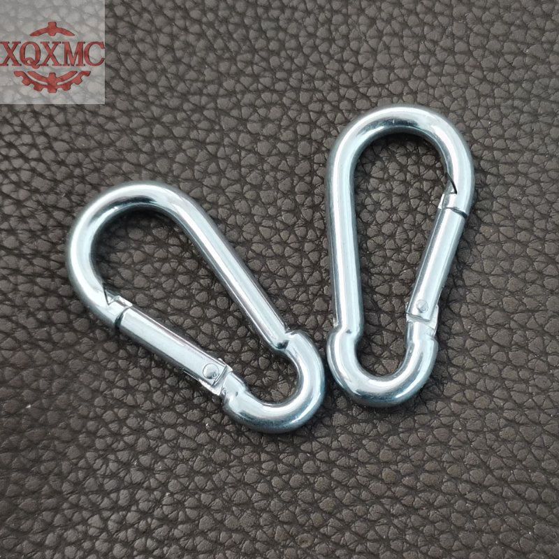 Heavy Duty 304/316 Stainless Steel Carabiner Silver DIN 5299 C Snap Hook