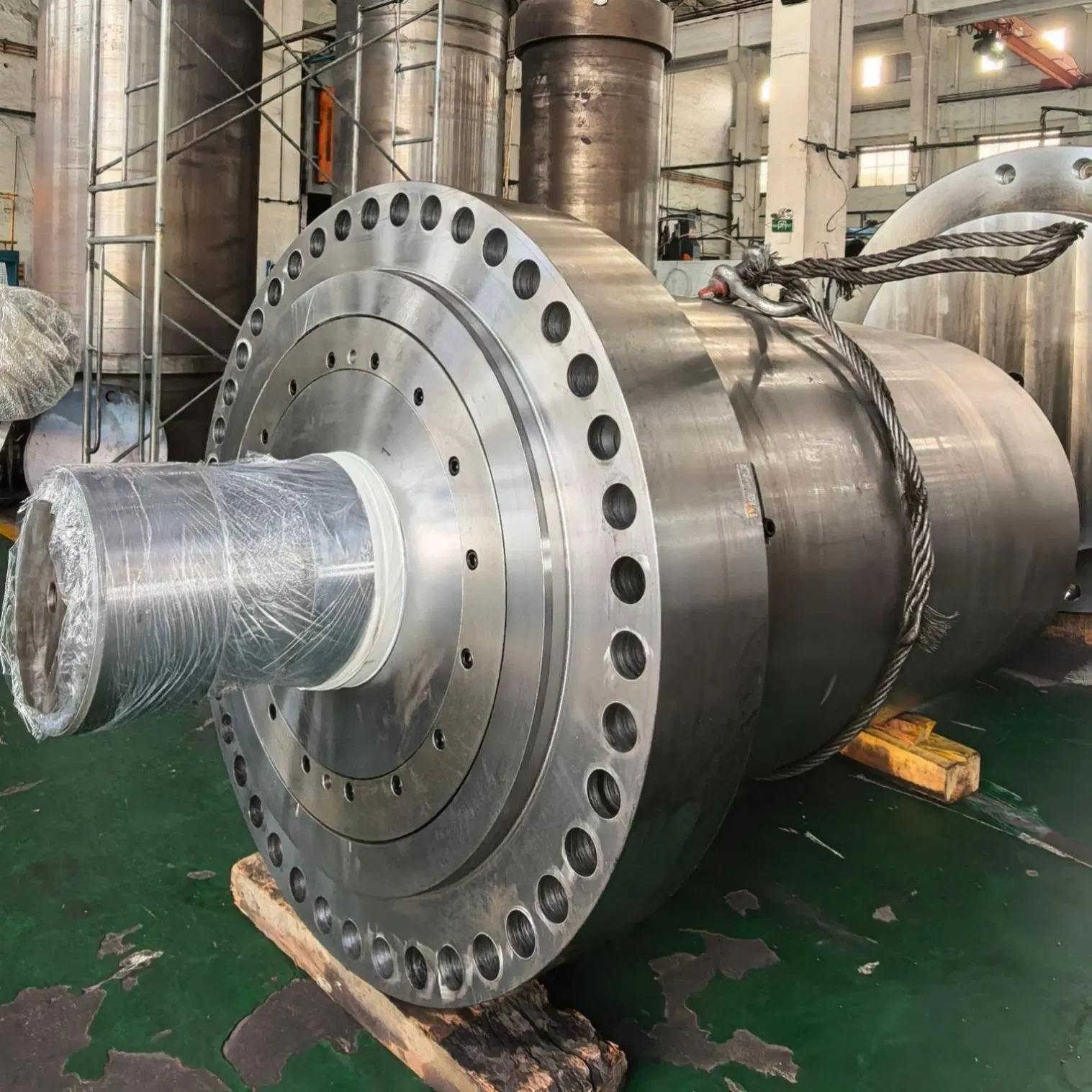 Hochlast-Langzeit-Wartungsarm-Hydtech-Großstangen-640t-Schrottmetallballenpresse-Hydraulikzylinder