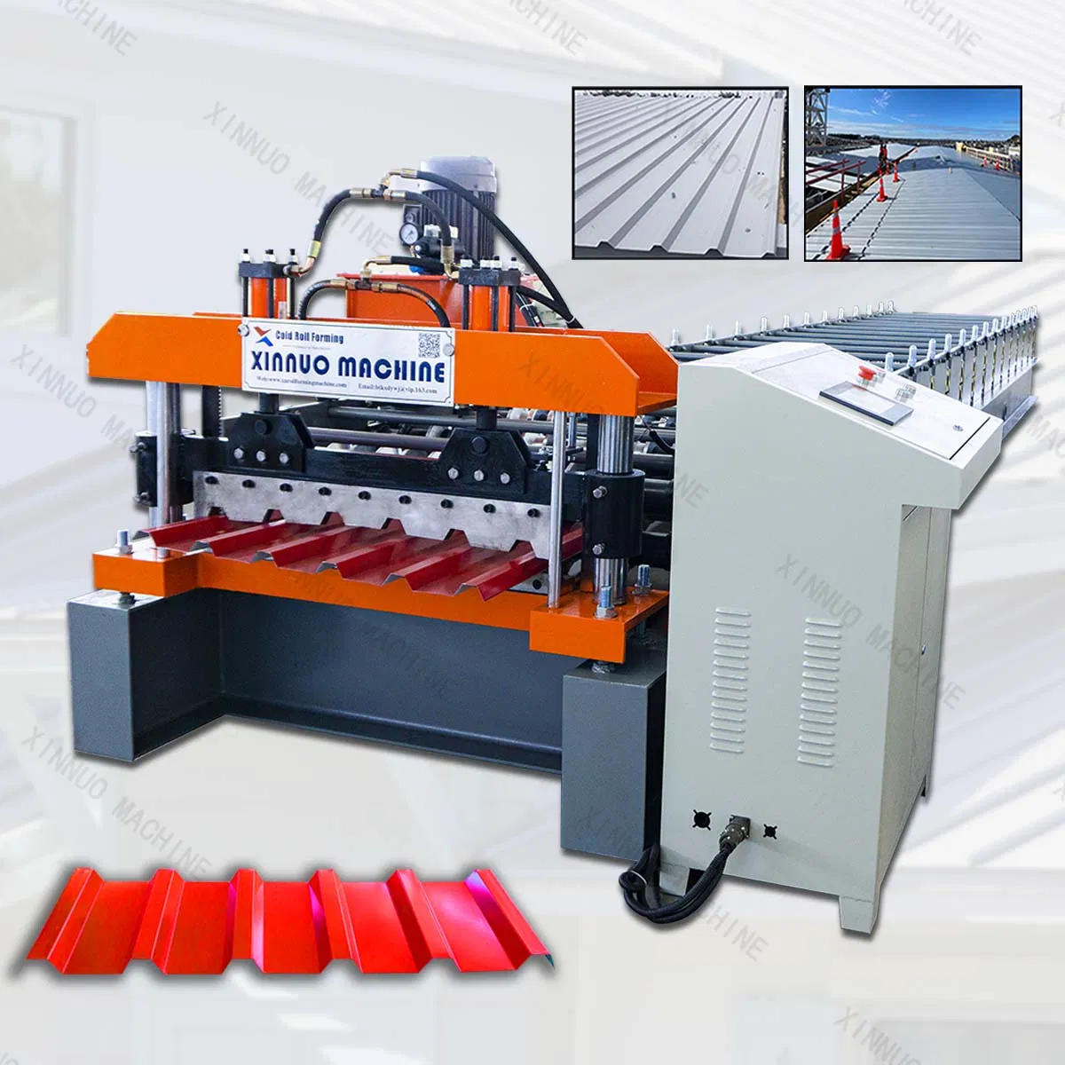 Advanced Rib Roof Panel Roll Forming Machine