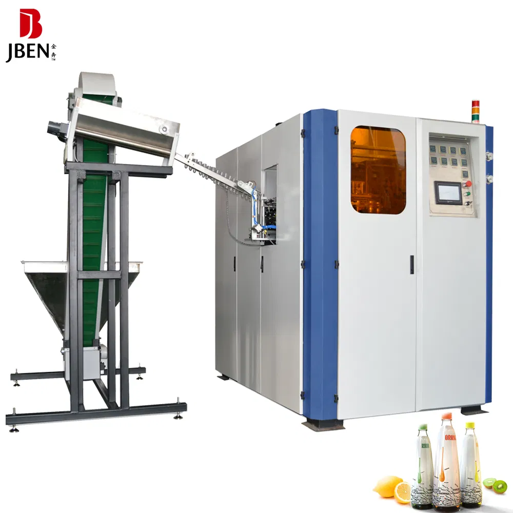 500ml 1,5L Macchina Soffiatrice Automatica Completa per Bottiglie di Plastica per Succo