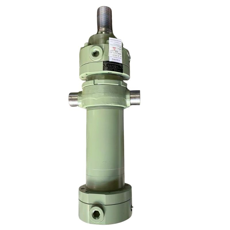 Hochdruck 25MPa Kurzhub Frontflansch Hydraulikzylinder mit dickem Flansch