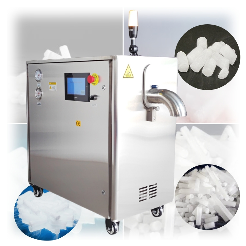 Máquina industrial automática de CO2 para fabricar hielo seco y peletizadora de hielo seco