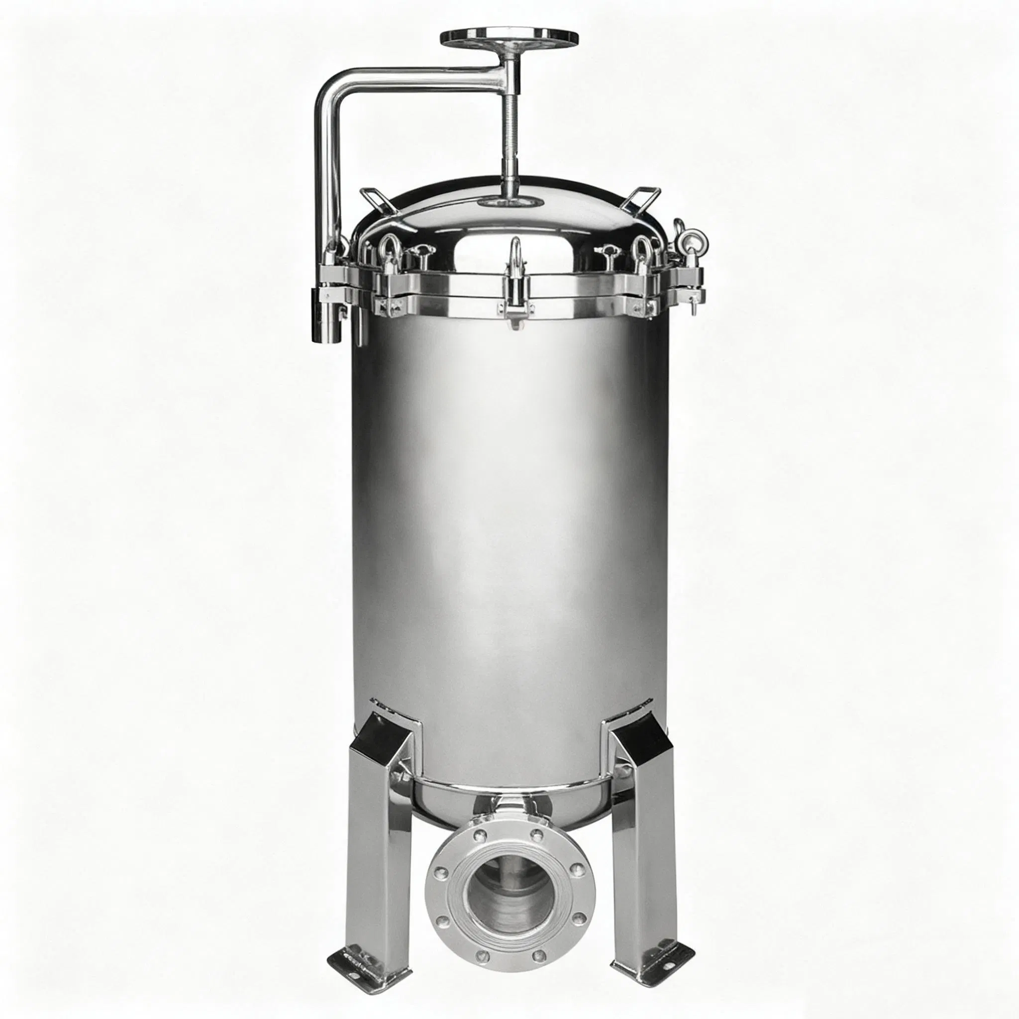 Premium 100m³ Stainless Steel Water Filter with Multi-Basket Strainers