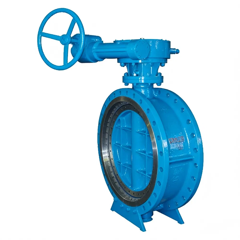 Steel Triple Offset Manual Flanged Hard Seal Butterfly Valve for Chemical Industry