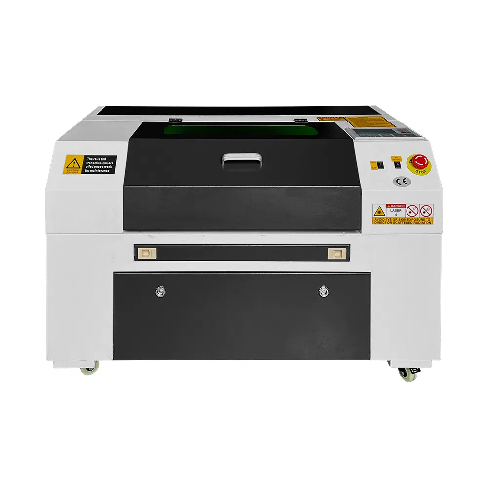 Macchine per incisione laser CO2 di alta qualità con raffreddamento ad acqua per acrilico plexiglass plastica pelle 5030 taglio laser legno carta