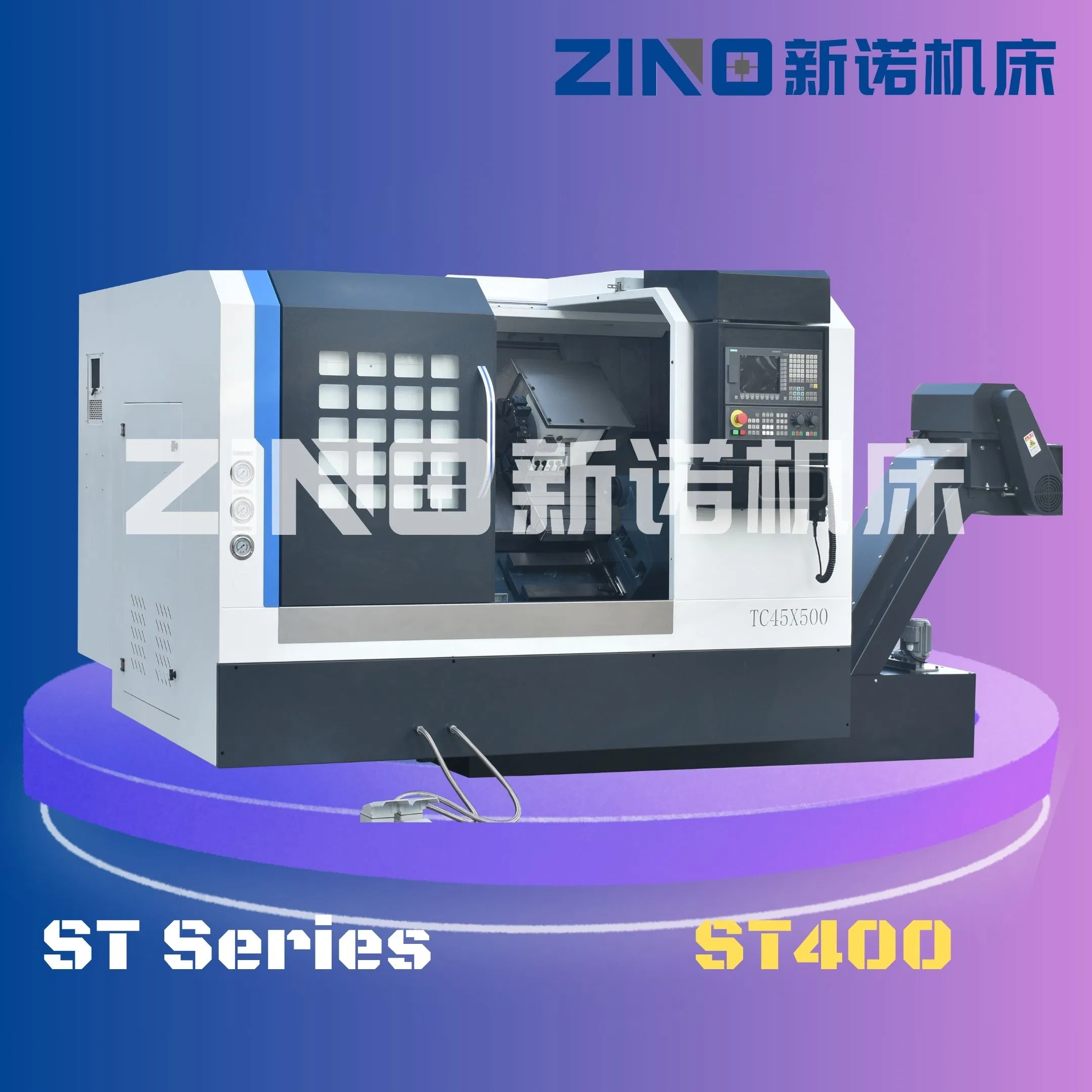 High-Precision St400X500 Slant Bed CNC Lathe for Professionals