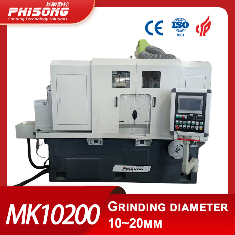 Wide Wheel Cylinder Centerless Grinder for Long Bars, Shafts and Bearings