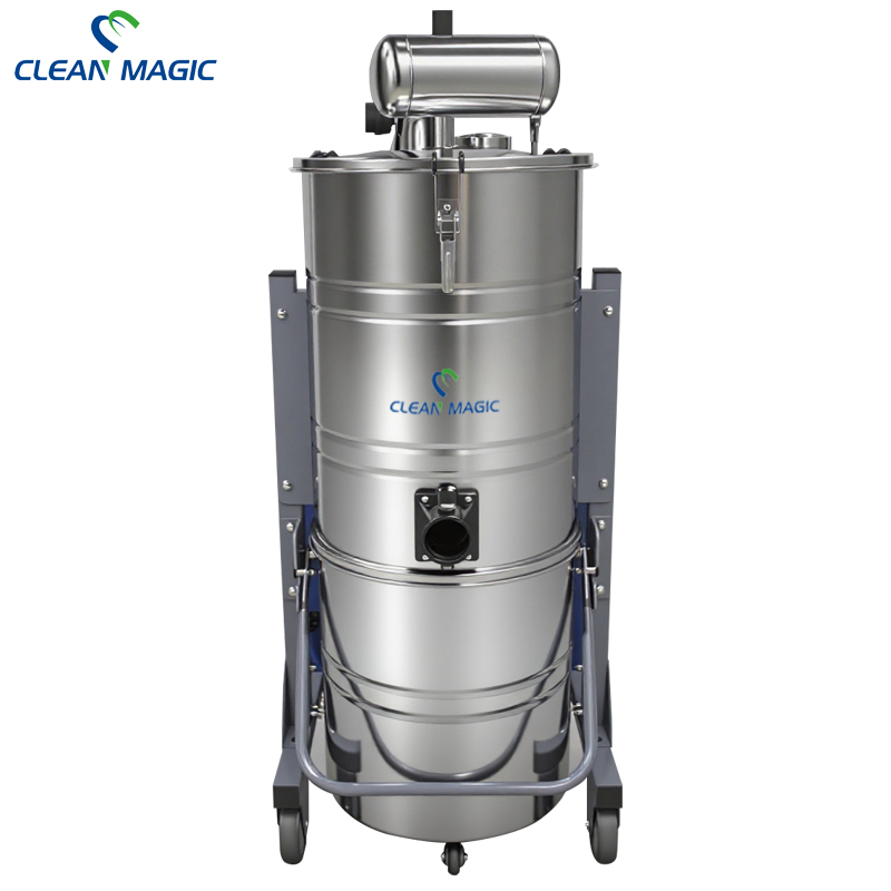 380V Pulse Industrial Vacuum Cleaner for Continuous High-Dust Factory and Stone Renovation Operations
