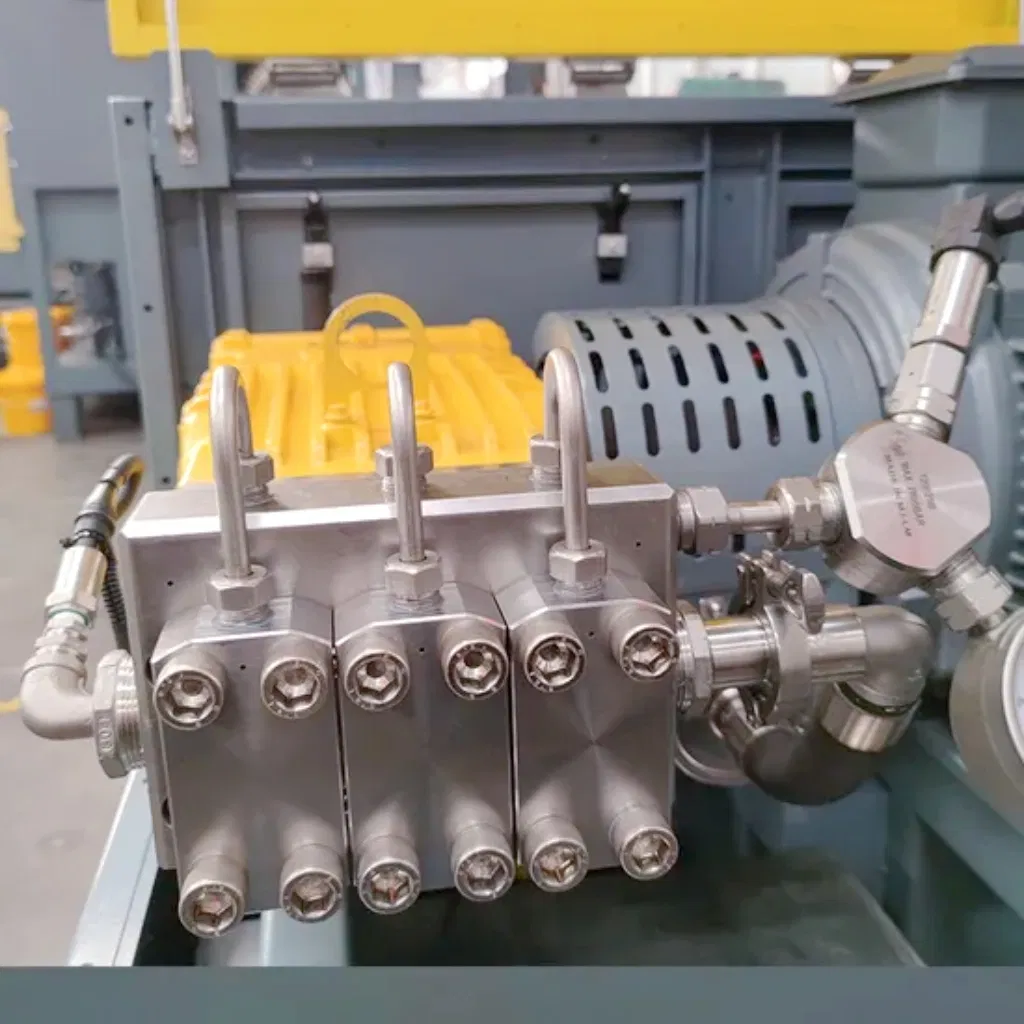 Megajet 22kw Electric Driven Ultra High Pressure Waterjet Cutting System