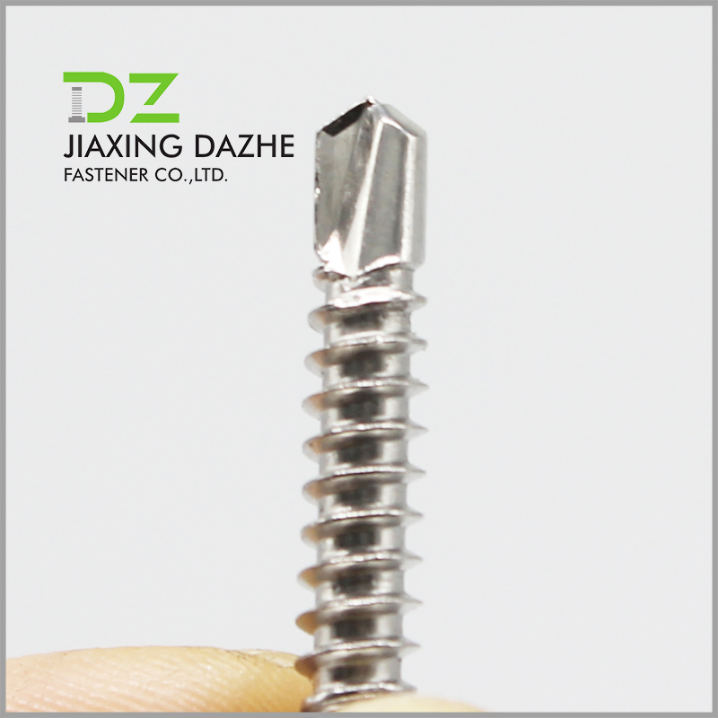 Flat Head Double Thread Self Drilling Screw Machine Screw