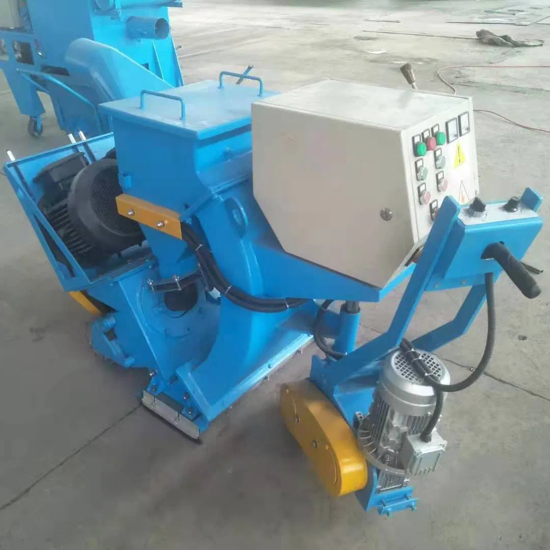 850 Máquina de limpieza por granallado para pavimento asfáltico