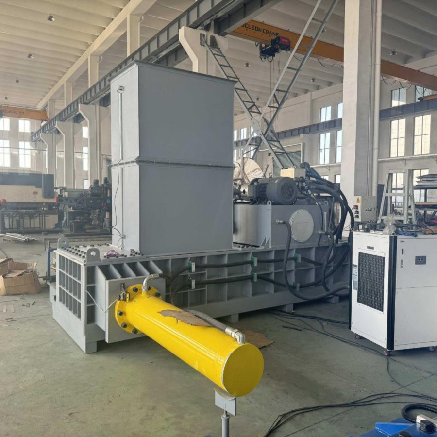 Heavy Duty Hydraulic Scrap Metal Baler for Aluminum Can Copper Wire Recycling