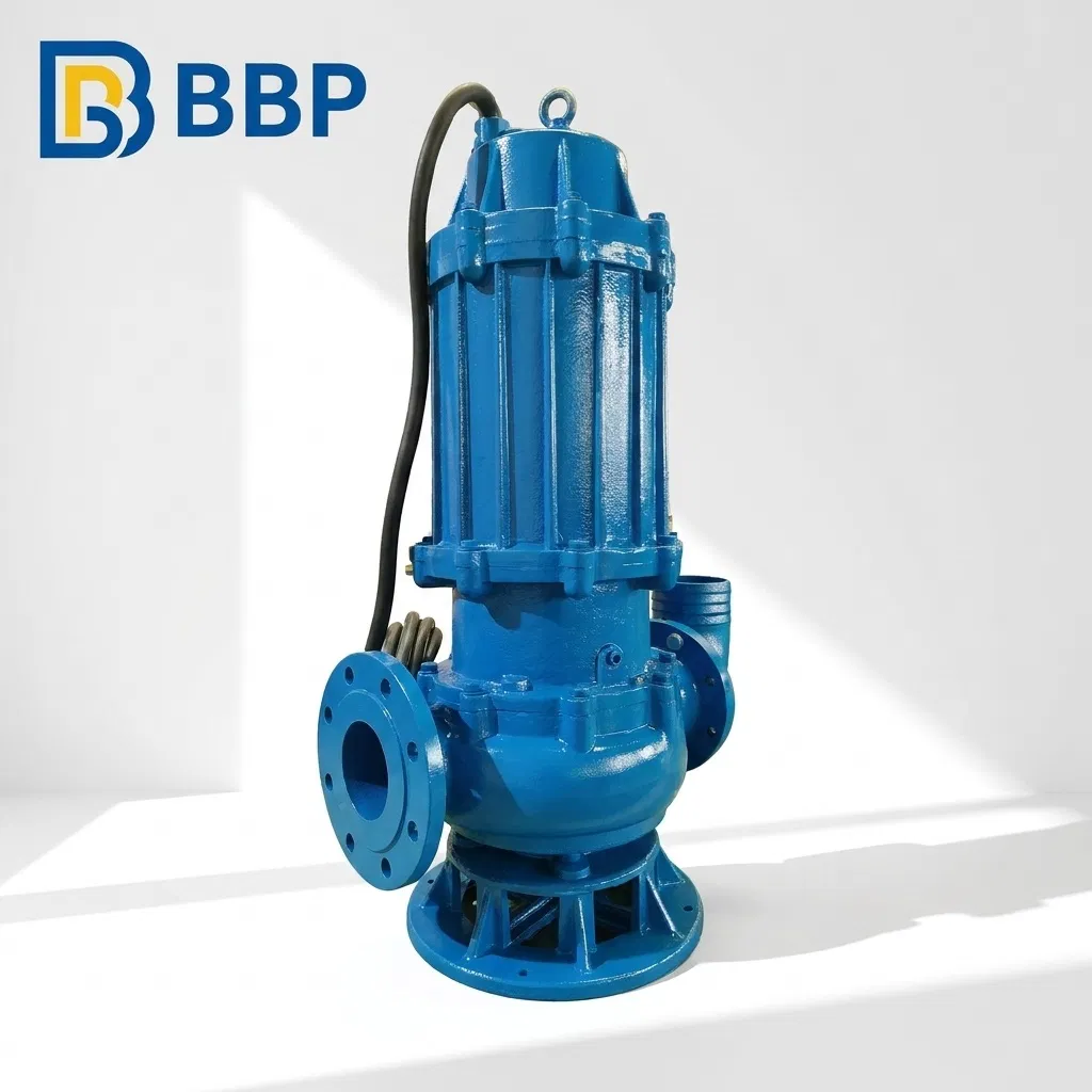 Cast Iron Submersible Sewage Pump Non-Clogging Wastewater Type