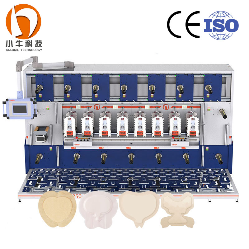 High Speed Automatic Medical Silicone Foam Dressing Production Line