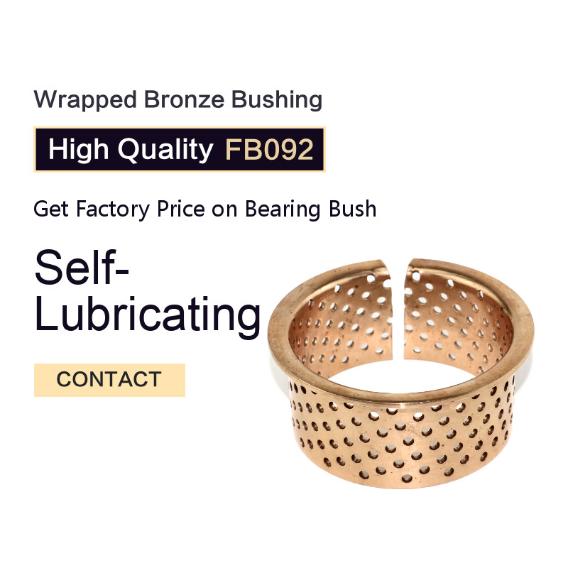 Cusn8p Copper Sleeves for Flanged Construction Machinery