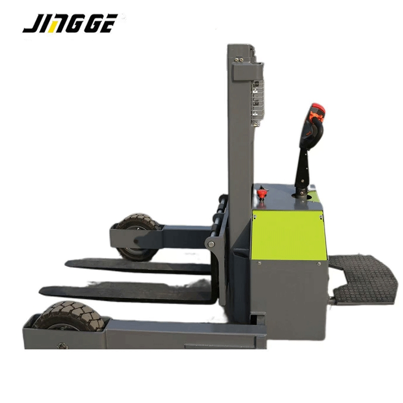 Electric Stacker 24V 1.5 Ton Outdoor Pallet Stacker with Lithium Battery